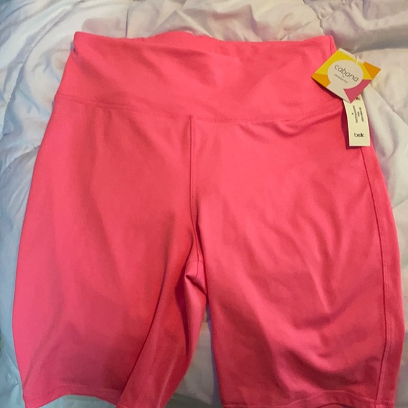 crown & ivy Pants - Brand new WITH TAGS Hot pink biker shorts